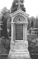 Historischer Grabstein Bild eines historischen Grabsteins mit Aufschrift