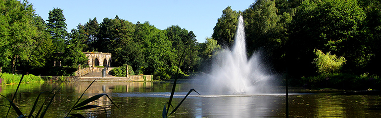 Banner der Internetseite der Stadt Gladbeck
