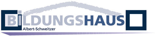 Das Blid zeigt das Logo des Bildungshauses Albert Schweitzer