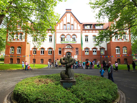 Das Bild zeigt die Musikschule in Gladbeck