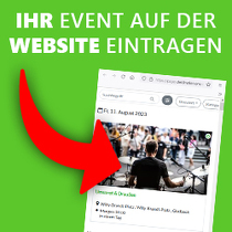 Ihr Event auf der Website eintragen in neuem Fenster