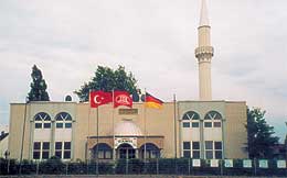 Bild Islamisches Gräberfeld Bild einer Moshee am Islamischen Gräberfeld