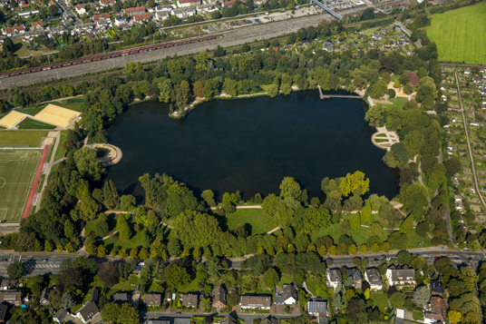 Das Bild zeigt den Gladbecker Nordpark Das Bild zeigt den Gladbecker Nordpark